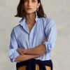 Mavi Kadın Ralph Lauren Pamuklu Kısa-Uzun Gömlekler Mavi Kadın Ralph Lauren Pamuklu Kısa-Uzun Gömlekler