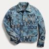 Mavi Kadın Ralph Lauren Patchwork Kazak Ceketler