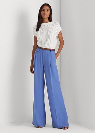Mavi Kadın Ralph Lauren Pileli Georgette Pantolon