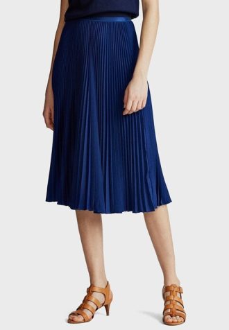 Mavi Kadın Ralph Lauren Plisse Midi Etekler