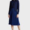 Mavi Kadın Ralph Lauren Plisse Midi Etekler Mavi Kadın Ralph Lauren Plisse Midi Etekler