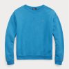 Mavi Kadın Ralph Lauren Polar Yuvarlak Yaka Kazak Sweatshirt Mavi Kadın Ralph Lauren Polar Yuvarlak Yaka Kazak Sweatshirt