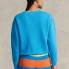 Mavi Kadın Ralph Lauren Polar Yuvarlak Yaka Kazak Sweatshirt Mavi Kadın Ralph Lauren Polar Yuvarlak Yaka Kazak Sweatshirt