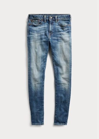 Mavi Kadın Ralph Lauren Skinny Stretch Kot Pantolon