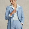 Mavi Kadın Ralph Lauren Uzun Chambray Pamuklu Blazer Mavi Kadın Ralph Lauren Uzun Chambray Pamuklu Blazer
