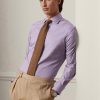 Mor Erkek Ralph Lauren Gingham Resmi Gömlekler