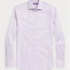 Mor Erkek Ralph Lauren Gingham Resmi Gömlekler