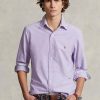 Mor Erkek Ralph Lauren Slim Fit Oxford Gömlekler Mor Erkek Ralph Lauren Slim Fit Oxford Gömlekler