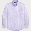 Mor Erkek Ralph Lauren Slim Fit Oxford Gömlekler Mor Erkek Ralph Lauren Slim Fit Oxford Gömlekler