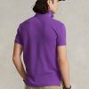 Mor Erkek Ralph Lauren The Iconic Mesh Polo Tişörtleri