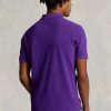 Mor Erkek Ralph Lauren Özel Slim Fit File Polo Tişörtleri Mor Erkek Ralph Lauren Özel Slim Fit File Polo Tişörtleri