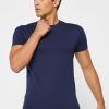 Çok Renkli Erkek Ralph Lauren 3’lü Paket Çeşitli Yuvarlak Yaka Tişörtler
