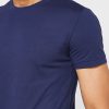 Çok Renkli Erkek Ralph Lauren 3’lü Paket Çeşitli Yuvarlak Yaka Tişörtler
