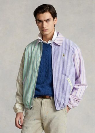 Çok Renkli Erkek Ralph Lauren Bayport Çizgili Oxford Ceketler