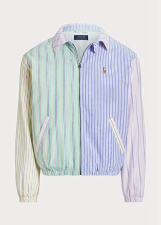 Çok Renkli Erkek Ralph Lauren Bayport Çizgili Oxford Ceketler