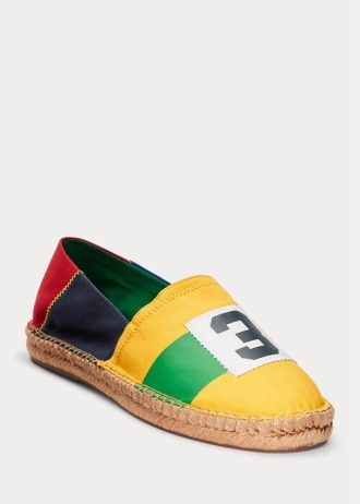 Çok Renkli Erkek Ralph Lauren Cevio CP-93 Renk Bloklu Espadril