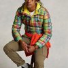 Çok Renkli Erkek Ralph Lauren Ekose Katlanabilir Su Geçirmez Ceketler Çok Renkli Erkek Ralph Lauren Ekose Katlanabilir Su Geçirmez Ceketler
