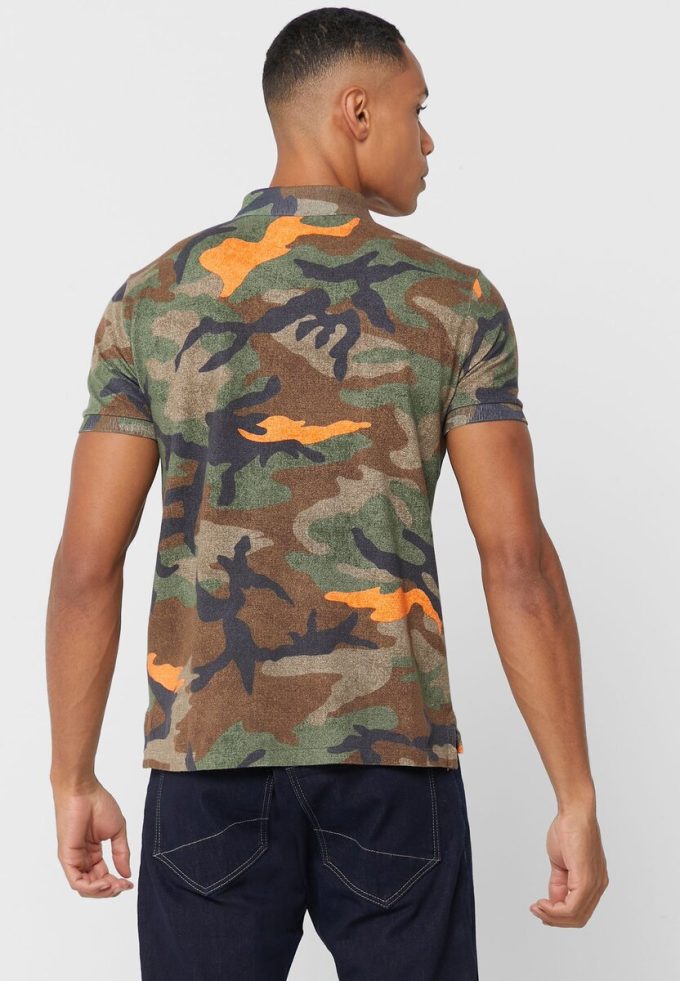 Çok Renkli Erkek Ralph Lauren Kamuflaj Polo Gömlekleri Çok Renkli Erkek Ralph Lauren Kamuflaj Polo Gömlekleri