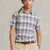 Çok Renkli Erkek Ralph Lauren Klasik Kesim Madras Popover Gömlekler Çok Renkli Erkek Ralph Lauren Klasik Kesim Madras Popover Gömlekler