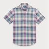 Çok Renkli Erkek Ralph Lauren Klasik Kesim Madras Popover Gömlekler Çok Renkli Erkek Ralph Lauren Klasik Kesim Madras Popover Gömlekler