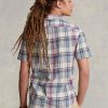 Çok Renkli Erkek Ralph Lauren Klasik Kesim Madras Popover Gömlekler Çok Renkli Erkek Ralph Lauren Klasik Kesim Madras Popover Gömlekler