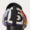 Çok Renkli Erkek Ralph Lauren Paxton Logo-Yamalı Kanvas Elbise Ayakkabısı Çok Renkli Erkek Ralph Lauren Paxton Logo-Yamalı Kanvas Elbise Ayakkabısı