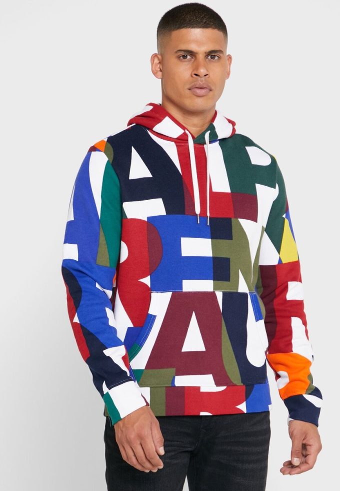 Çok Renkli Erkek Ralph Lauren Renk Bloklu Kapüşonlu Üst Çok Renkli Erkek Ralph Lauren Renk Bloklu Kapüşonlu Üst