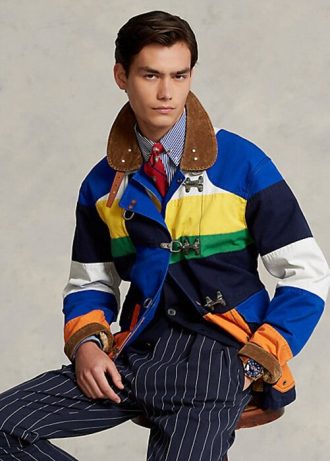 Çok Renkli Erkek Ralph Lauren The Cortland Patchwork Ceketler