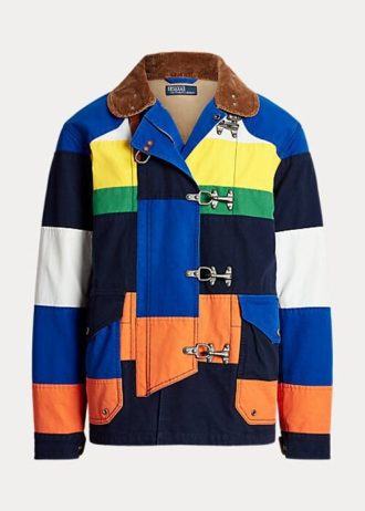 Çok Renkli Erkek Ralph Lauren The Cortland Patchwork Ceketler