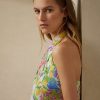 Çok Renkli Kadın Ralph Lauren Darby Keten Vual Askılı Bluz Üstleri Çok Renkli Kadın Ralph Lauren Darby Keten Vual Askılı Bluz Üstleri