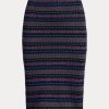 Çok Renkli Kadın Ralph Lauren Fair Isle Pamuk Karışımlı Kalem Etekler Çok Renkli Kadın Ralph Lauren Fair Isle Pamuk Karışımlı Kalem Etekler