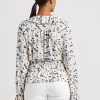 Çok Renkli Kadın Ralph Lauren Çiçekli Jersey Bağcıklı Peplum Üstler Çok Renkli Kadın Ralph Lauren Çiçekli Jersey Bağcıklı Peplum Üstler