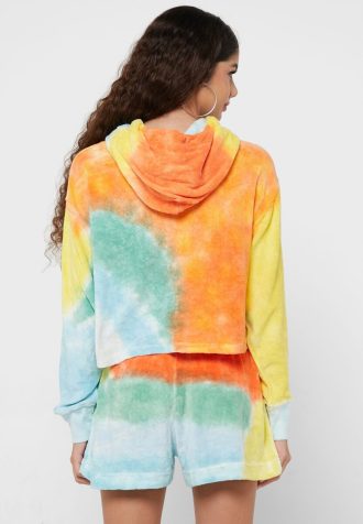Çok Renkli Kadın Ralph Lauren Örme Kapüşonlu Sweatshirt