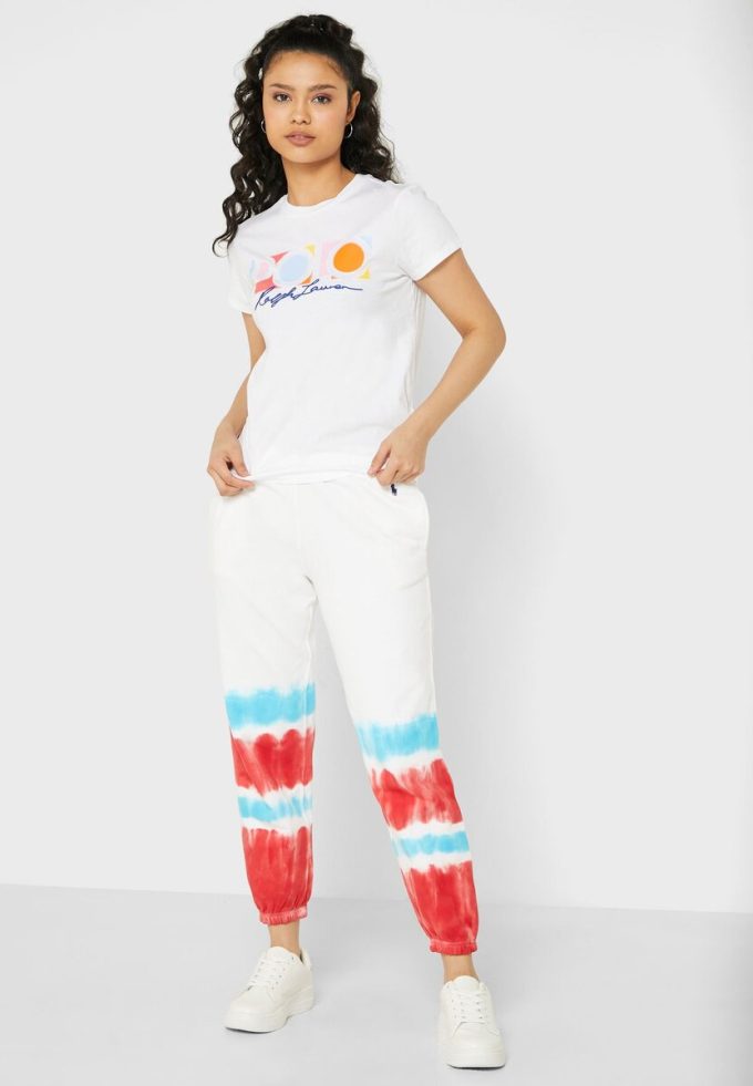 Çok Renkli Kadın Ralph Lauren Yüksek Bel Eşofman Altı Çok Renkli Kadın Ralph Lauren Yüksek Bel Eşofman Altı