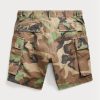 Olive Erkek Ralph Lauren Camo Ripstop Kargo Şortu Olive Erkek Ralph Lauren Camo Ripstop Kargo Şortu