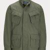 Olive Erkek Ralph Lauren Esnek Ripstop Yardımcı Takım Elbise Ceketleri