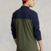 Olive Erkek Ralph Lauren Klasik Kesim Fileli Kullanışlı Polo Tişörtler Olive Erkek Ralph Lauren Klasik Kesim Fileli Kullanışlı Polo Tişörtler