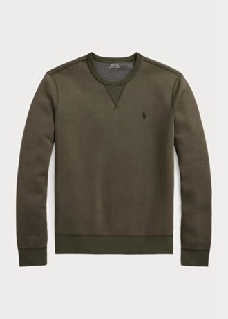 Olive Erkek Ralph Lauren Marled Çift Örgü Sweatshirt Olive Erkek Ralph Lauren Marled Çift Örgü Sweatshirt