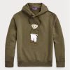Olive Erkek Ralph Lauren Polo Ayı Polar Kapüşonlu Üst Olive Erkek Ralph Lauren Polo Ayı Polar Kapüşonlu Üst