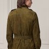 Olive Erkek Ralph Lauren Süet Kemerli Ceketler Olive Erkek Ralph Lauren Süet Kemerli Ceketler