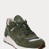 Olive Erkek Ralph Lauren Trackster 200 Spor Ayakkabı Olive Erkek Ralph Lauren Trackster 200 Spor Ayakkabı