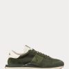 Olive Erkek Ralph Lauren Train 89 Süet Panelli Spor Ayakkabı Olive Erkek Ralph Lauren Train 89 Süet Panelli Spor Ayakkabı