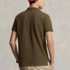 Olive Erkek Ralph Lauren Özel Slim Fit File Polo Tişörtleri Olive Erkek Ralph Lauren Özel Slim Fit File Polo Tişörtleri