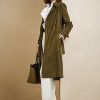 Olive Kadın Ralph Lauren Romilly Kuzu Süet Montlar Olive Kadın Ralph Lauren Romilly Kuzu Süet Montlar