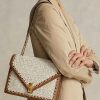 Parchment Krem Kadın Ralph Lauren Polo Kimlik Tığ İşi Zarf Zincirli Çapraz Çantalar Parchment Krem Kadın Ralph Lauren Polo Kimlik Tığ İşi Zarf Zincirli Çapraz Çantalar