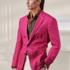 Pembe Erkek Ralph Lauren Kent Sepet Örgü Keten İpek Spor Blazer Pembe Erkek Ralph Lauren Kent Sepet Örgü Keten İpek Spor Blazer