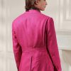 Pembe Erkek Ralph Lauren Kent Sepet Örgü Keten İpek Spor Blazer Pembe Erkek Ralph Lauren Kent Sepet Örgü Keten İpek Spor Blazer