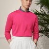 Pembe Erkek Ralph Lauren Pamuklu Yuvarlak Yaka Kazak Pembe Erkek Ralph Lauren Pamuklu Yuvarlak Yaka Kazak