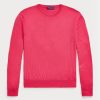 Pembe Erkek Ralph Lauren Pamuklu Yuvarlak Yaka Kazak Pembe Erkek Ralph Lauren Pamuklu Yuvarlak Yaka Kazak