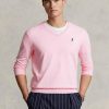 Pembe Erkek Ralph Lauren Slim Fit Dokulu Pamuklu Kazak Pembe Erkek Ralph Lauren Slim Fit Dokulu Pamuklu Kazak